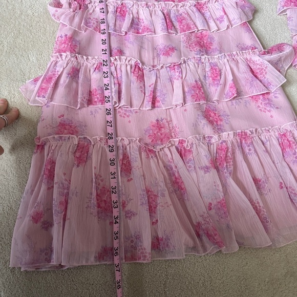 Ivy City Co. Pink Tiered Garden State Dress 10 - Picture 10 of 10